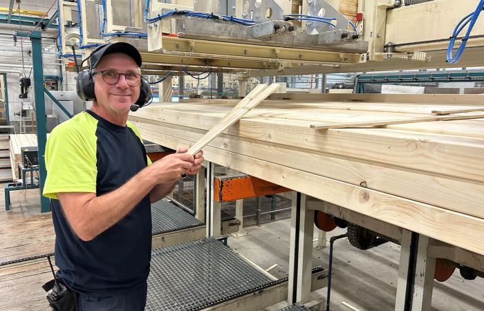 Meet Bruno – The Sawmill Operator with a Feel for Planed Timber