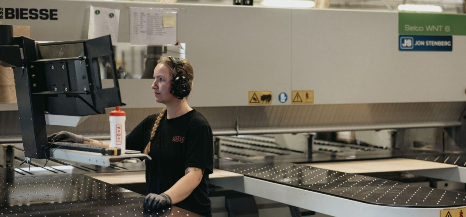 Produktionen vid JGA Emballage